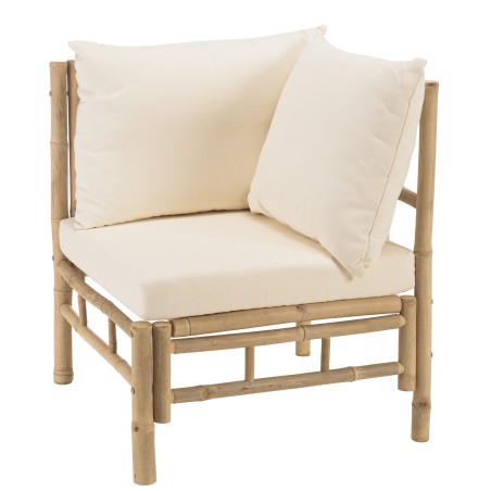 Canapé 6 places et 1 table basse en bambou | Collection Vital