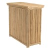 1 bar, 1 parasol et 2 tabourets avec dossier bambou | Collection Vital