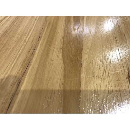 Bureau 5 tiroirs bois teck massif | SECONDE VIE