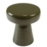 Table d'appoint design en fer couleur vert sapin | Collection HORTENSE