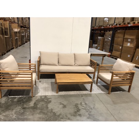 5-seater acacia garden furniture set | Second life