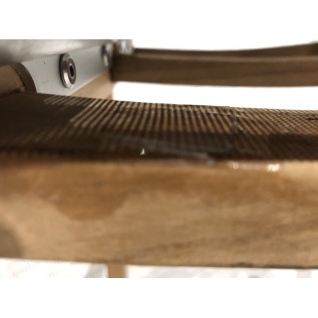 Set of 2 taupe-coloured textilene folding chairs | Second Life