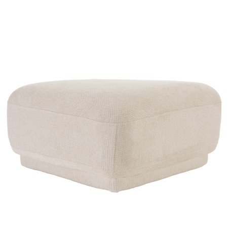 Ensemble: canapé 1 place avec dossier + 3 poufs | Collection LEOPOLD