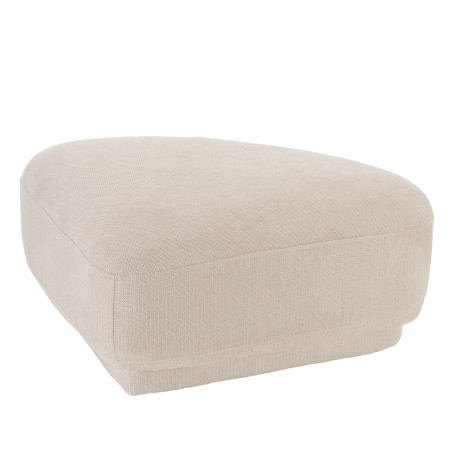 Set: 1-seater sofa with backrest + 3 footstools | LEOPOLD Collection