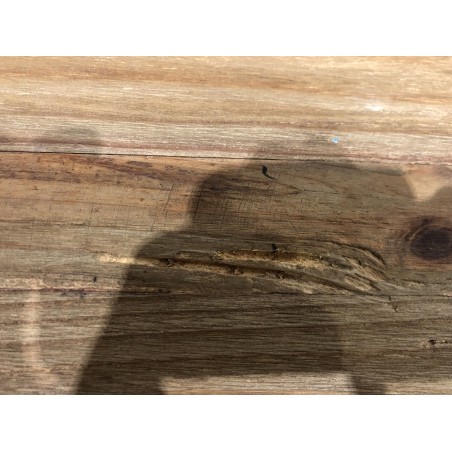 Dining table 140x75cm recycled pine wood | Second Hand