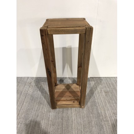 Brown recycled pine wood saddle - Second-hand - Fast delivery