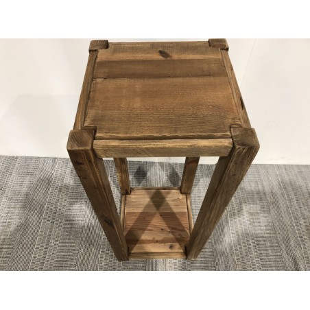 Brown recycled pine wood saddle - Second-hand - Fast delivery