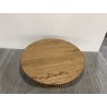 90cm round coffee table in mindi wood  | SECOND-HAND