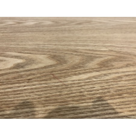 Wooden TV cabinet with 2 doors, natural cane finish and black metal legs | Second-hand