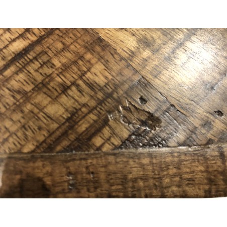 Table à manger KIARA en bois recyclé 220x100cm | Seconde Vie