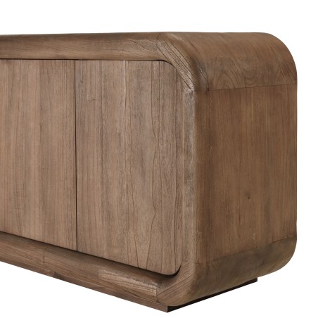 4-door sideboard in mindi wood | Romy Collection | Macabane