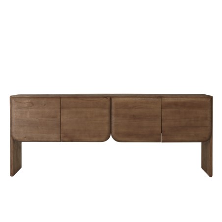 4-drawer sideboard in mindi wood | Romy Collection | Macabane