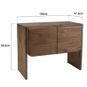 2-door sideboard in mindi wood | Romy Collection | Macabane