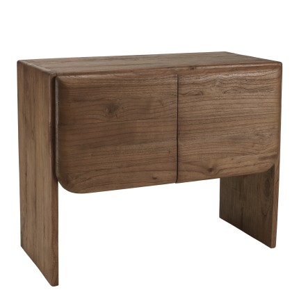 2-door sideboard in mindi wood | Romy Collection | Macabane