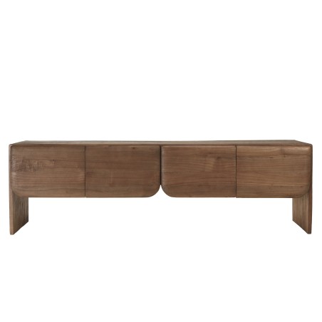 4-drawer TV cabinet in mindi wood | ROMY Collection | Macabane