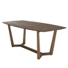 ROMY - Rectangular dining table 200x100cm mindi wood