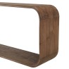 Rounded console table in mindi wood | Romy Collection | Macabane