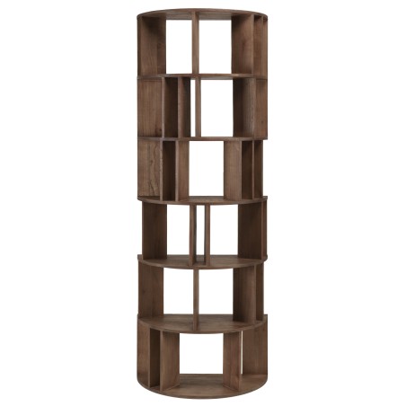 Bibliothèque artistique en bois de mindi | Collection Romy | Macabane