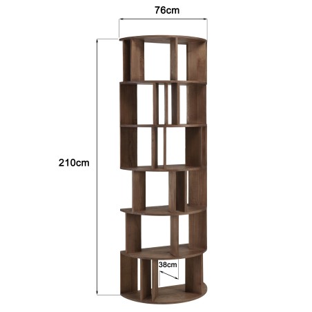 Mindi wood art library | Romy Collection | Macabane