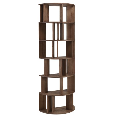 Bibliothèque artistique en bois de mindi | Collection Romy | Macabane