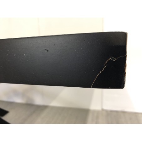 SECOND-HAND - Dining table 220x100cm black stone effect top