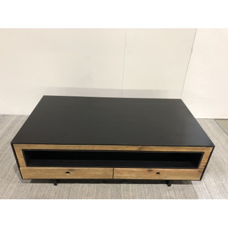 Table basse en bois de pin recyclé | Seconde Main