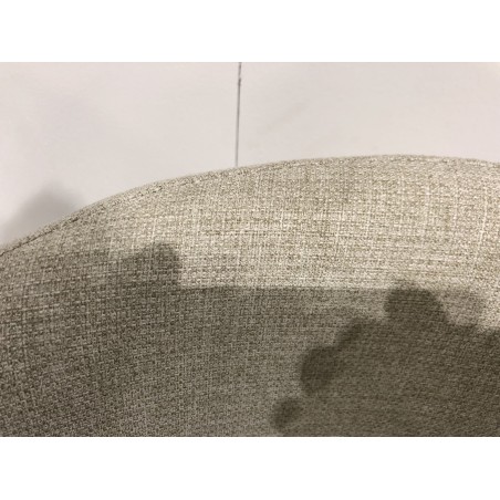 2 chaises tissu écru dossier arrondi | Seconde main