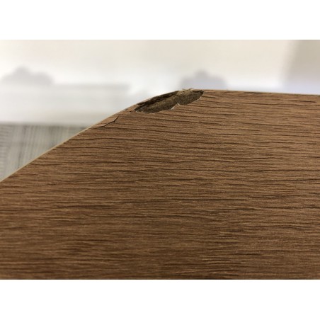 Table basse bois 2 tiroirs style rétro pin | Seconde Main