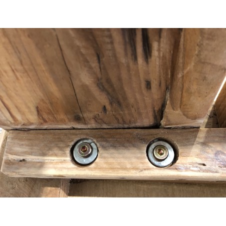 Console 160x45cm bois Pin recyclé | Seconde Main