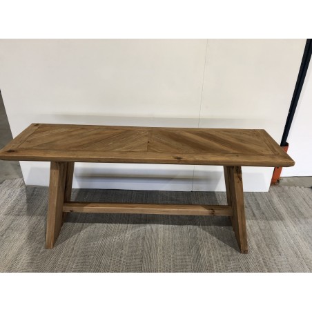 Console 160x45cm bois Pin recyclé | Seconde Main