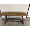 160x45cm console table in recycled pine wood | Second-hand