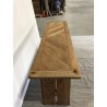 Console 160x45cm bois Pin recyclé | Seconde Main