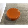 Neon orange side table - Second-hand