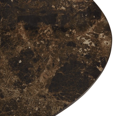 Brown ceramic-topped coffee table | Macabane Furniture