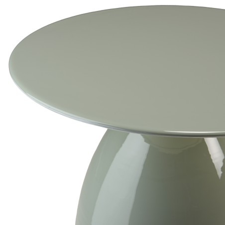 Round side table, 40x40 cm, sea green | Macabane Furniture