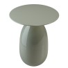 Round side table, 40x40 cm, sea green | Macabane Furniture