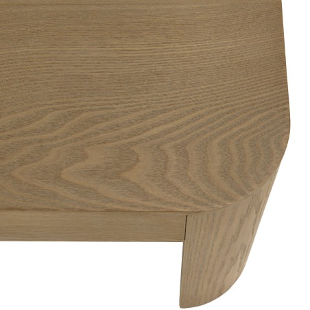 Rectangular coffee table in natural finish | Macabane Furniture