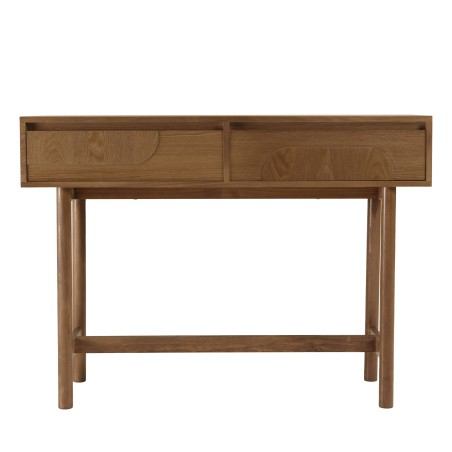 Consolle in legno color naturale 2 cassetti - Mobili Macabane