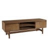 Mueble TV color natural motivo redondeado | Muebles Macabane