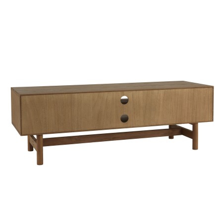 Mueble TV color natural motivo redondeado | Muebles Macabane