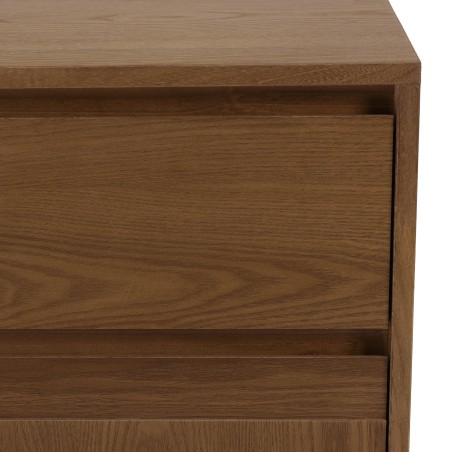Commode en bois couleur naturelle 3 tiroirs | Meubles Macabane