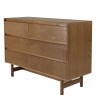 Commode en bois couleur naturelle 3 tiroirs | Meubles Macabane