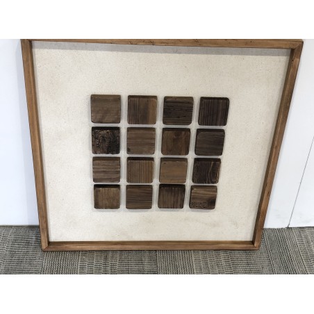Recycled pine wall decoration | Second-hand