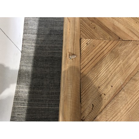 Table basse carrée bois Pin recyclé | SECONDE VIE