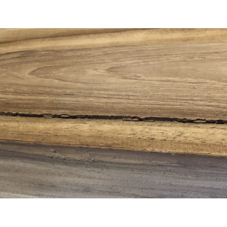 Meuble TV marron 3 tiroirs bois Teck | Seconde Main
