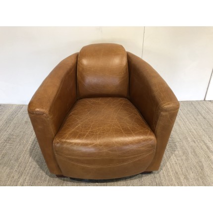 Vintage brown CHICAGO armchair - Second-hand