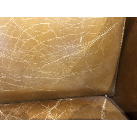 Fauteuil CHICAGO marron vintage - Seconde Main
