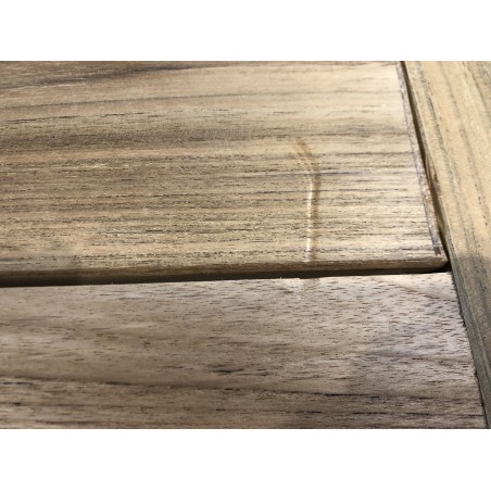 Garden Table for 6/8 People - VIESTE 220 x 100 cm Teak Wood - Second Hand