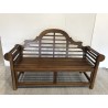 Banc de jardin teck huilé Sumatra - Seconde Main