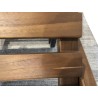 Oiled teak sun lounger - Second-hand